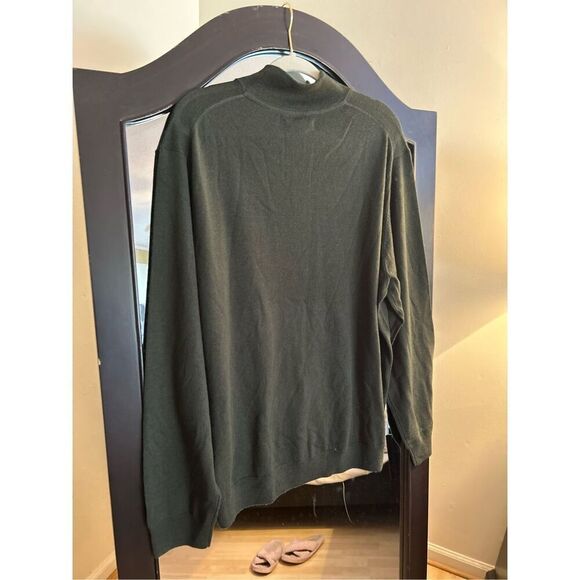 NEW Goodthreads Men's Lightweight Merino Wool Quarter-Zip Sweater XXL - Picture 2 of 4